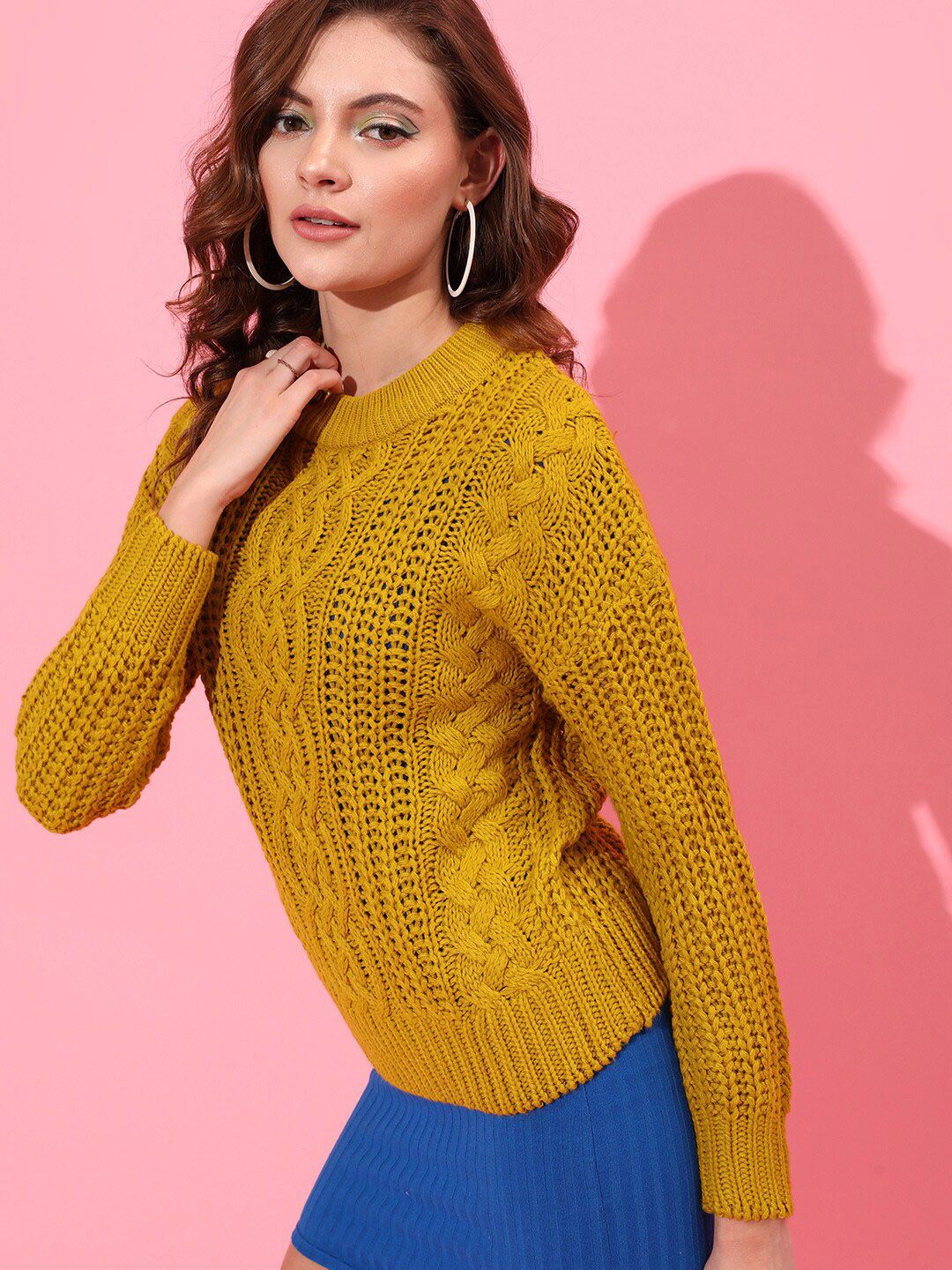 STREET 9 Women Mustard Pullover