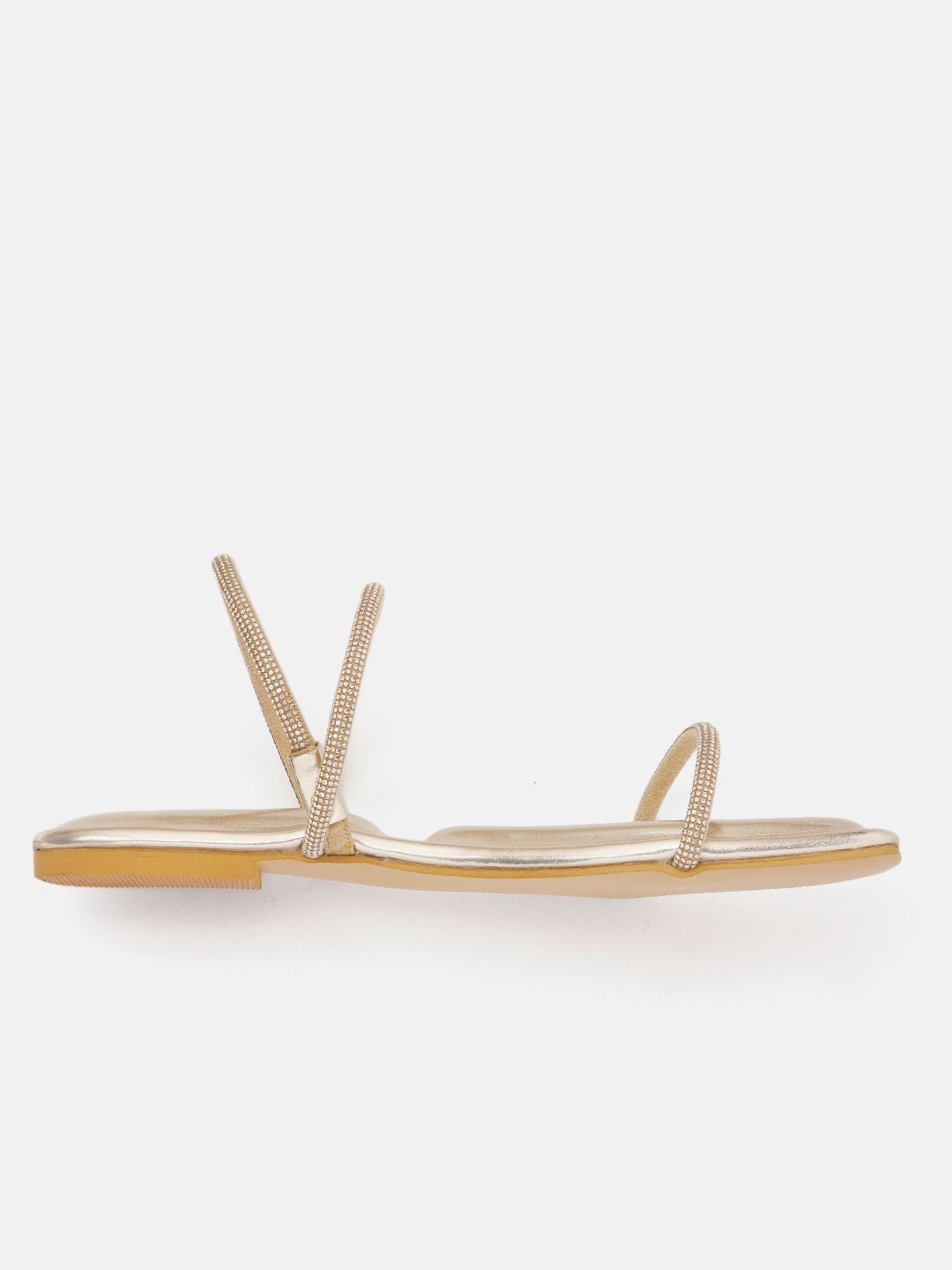 Lino Perros Women Embellished Open Toe Flats