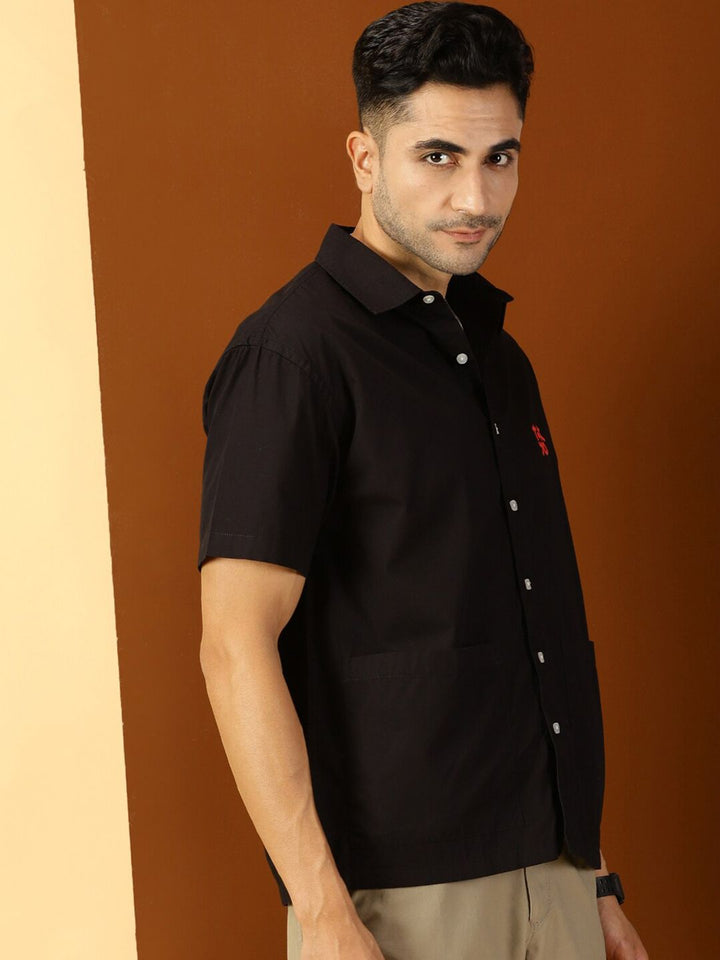 Thomas Scott Classic Boxy Short Sleeves Pure Cotton Casual Shirt