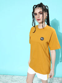 Difference of Opinion Women Graphic Printed Oversized T-shirt