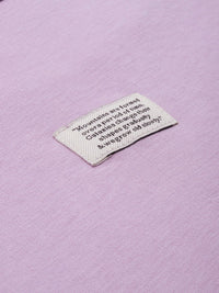 Mr Bowerbird Men Lavender Pure Cotton Philosophy Oversized T-shirt