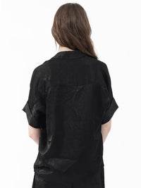 RAREISM Shirt Collar Extended Sleeves Top