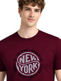 ADRO Men Typography Printed T-shirt