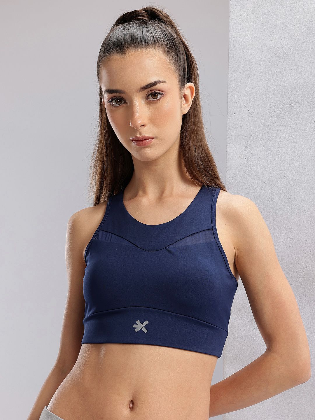 HRX by Hrithik Roshan Full Coverage Lightly Padded- Rapid-Dry Running Bra