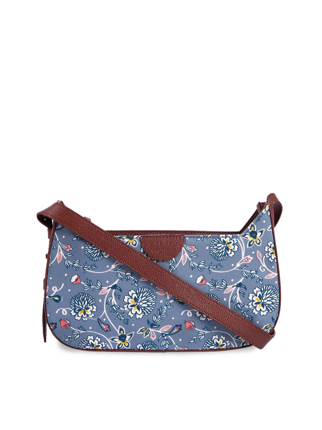 TEAL BY CHUMBAK Floral Printed Sling Bag