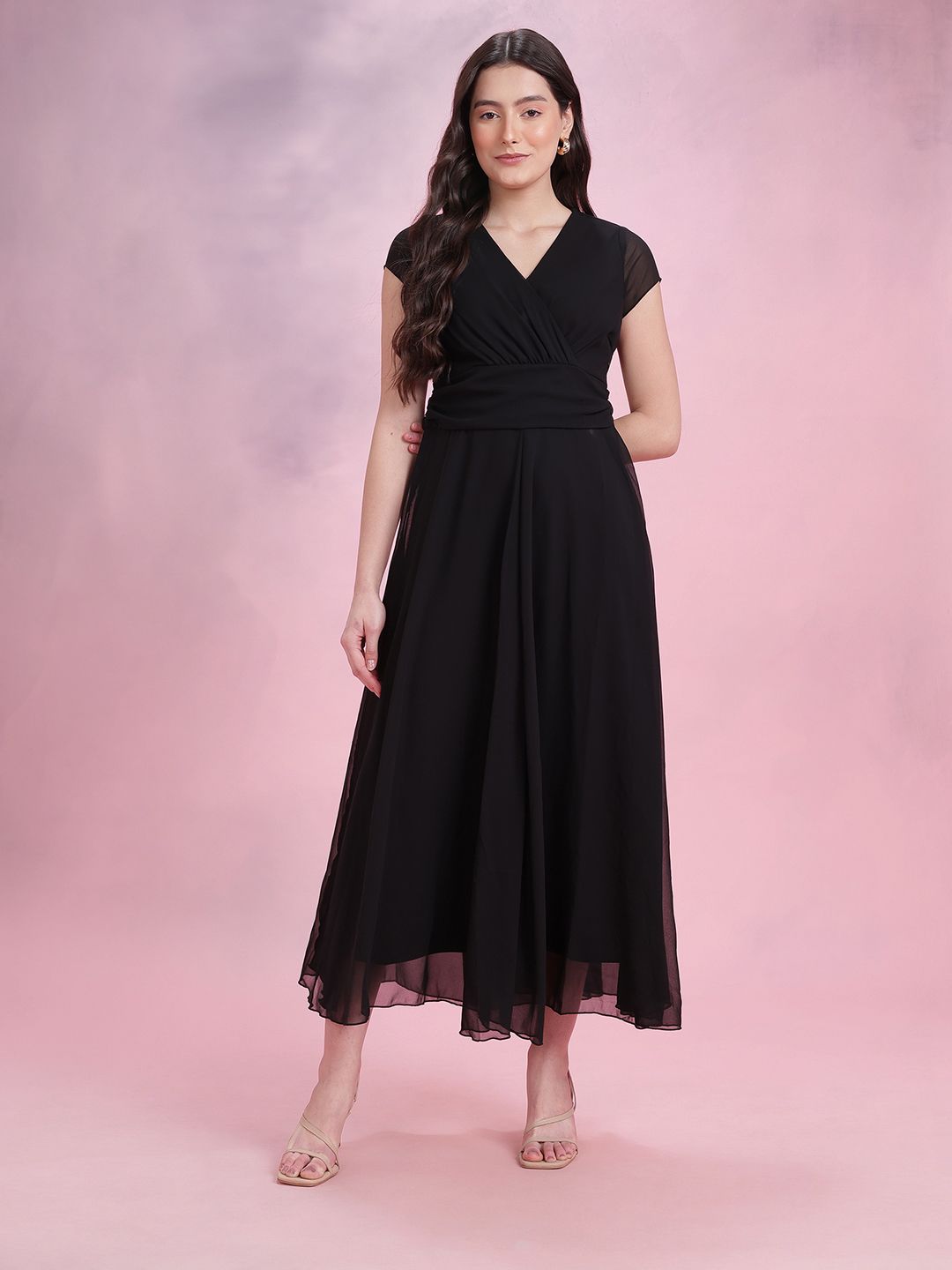 DressBerry Wrap Maxi Dress