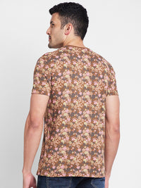 Being Human Floral Printed Round Neck T-shirt