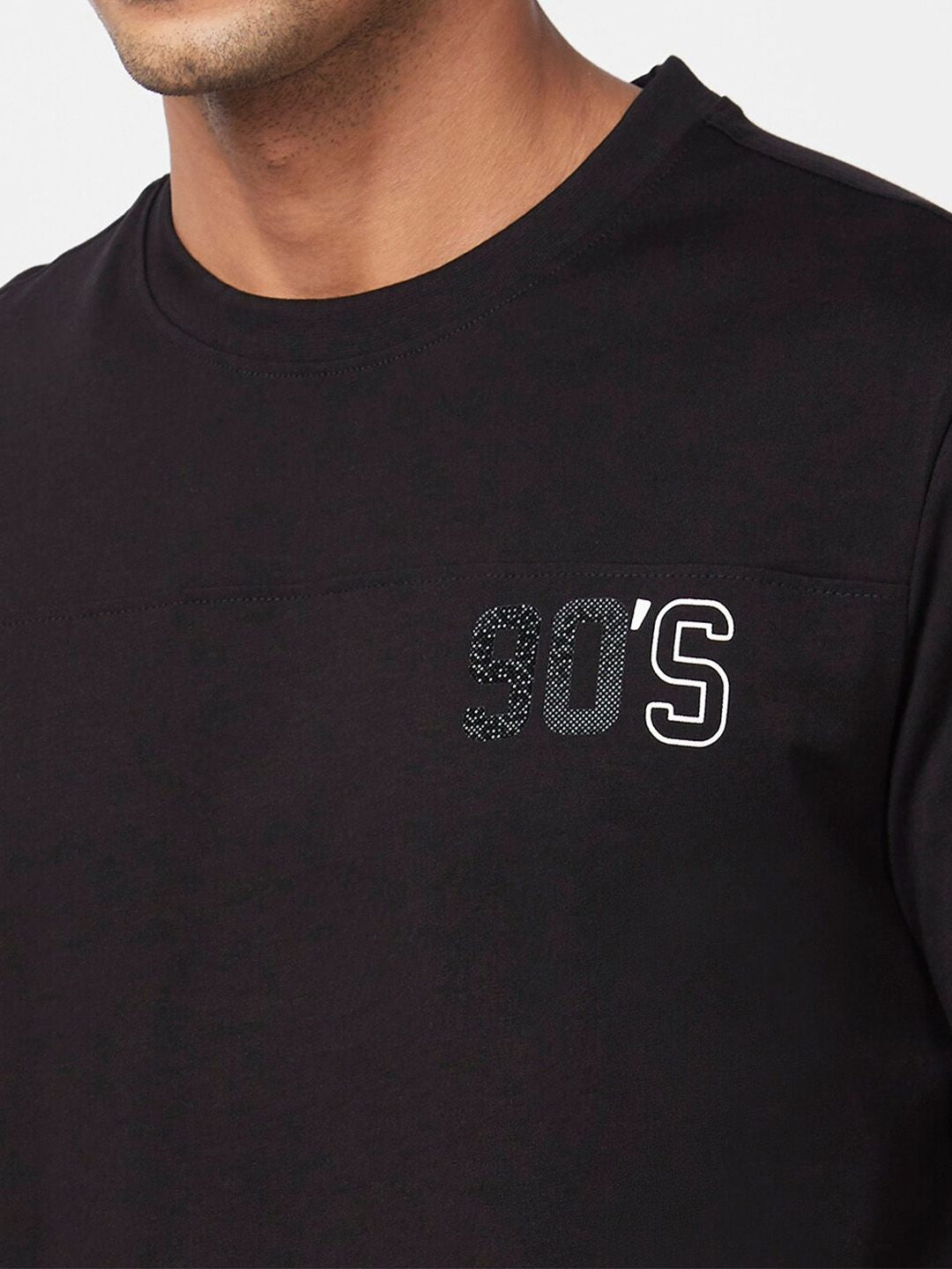 SPYKAR Round Neck Relaxed Fit Cotton T-Shirt