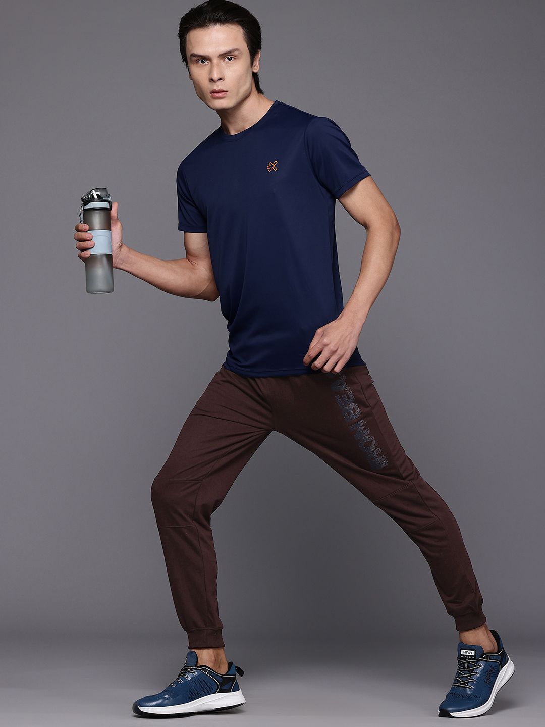 HRX by Hrithik Roshan Men Typography Print Joggers