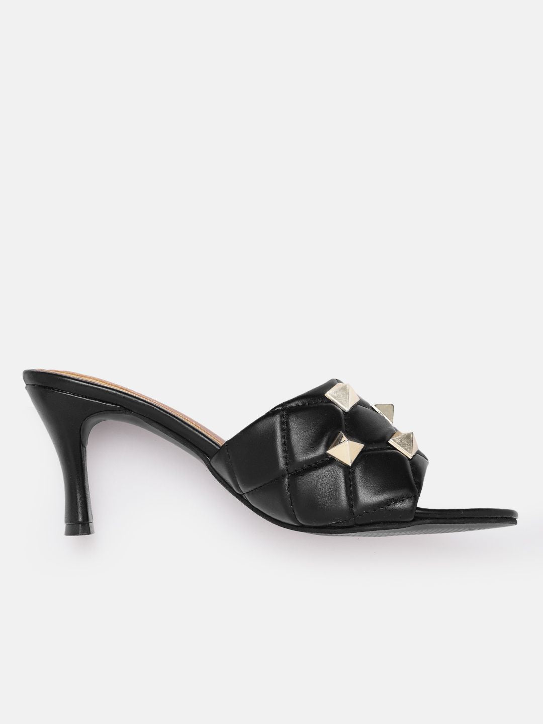 DressBerry Studded Block Heels