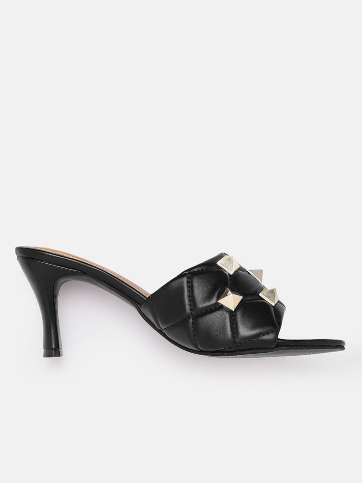 DressBerry Studded Block Heels