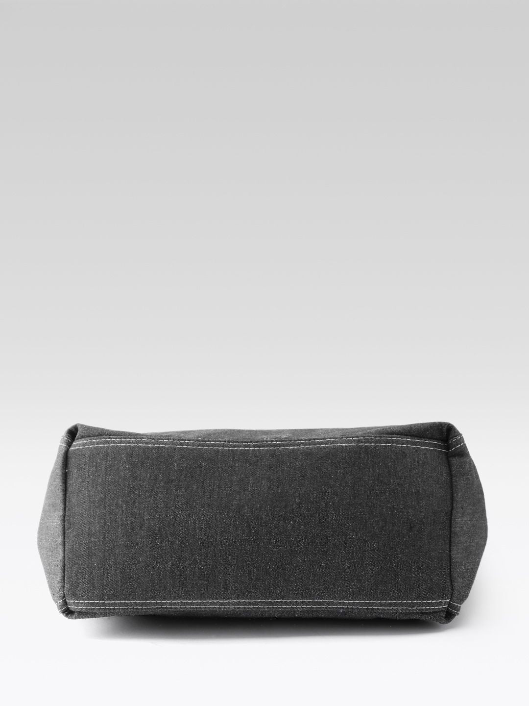 Lino Perros Denim Structured Shoulder Bag
