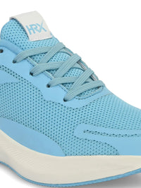 HRX by Hrithik Roshan Women Blue Mesh Flyknit Running Non-Marking Shoes