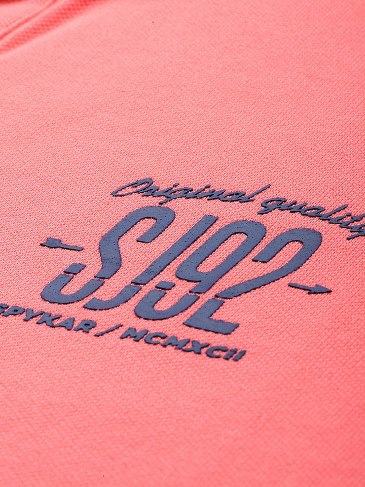 SPYKAR Polo Collar Slim Fit T-shirt