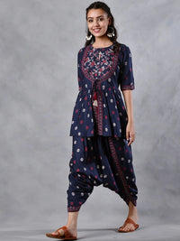 Rustorange Floral Printed Co-Ord Set