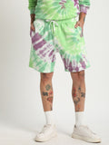 THE BEAR HOUSE Men Tie and Dye Pure Cotton Shorts