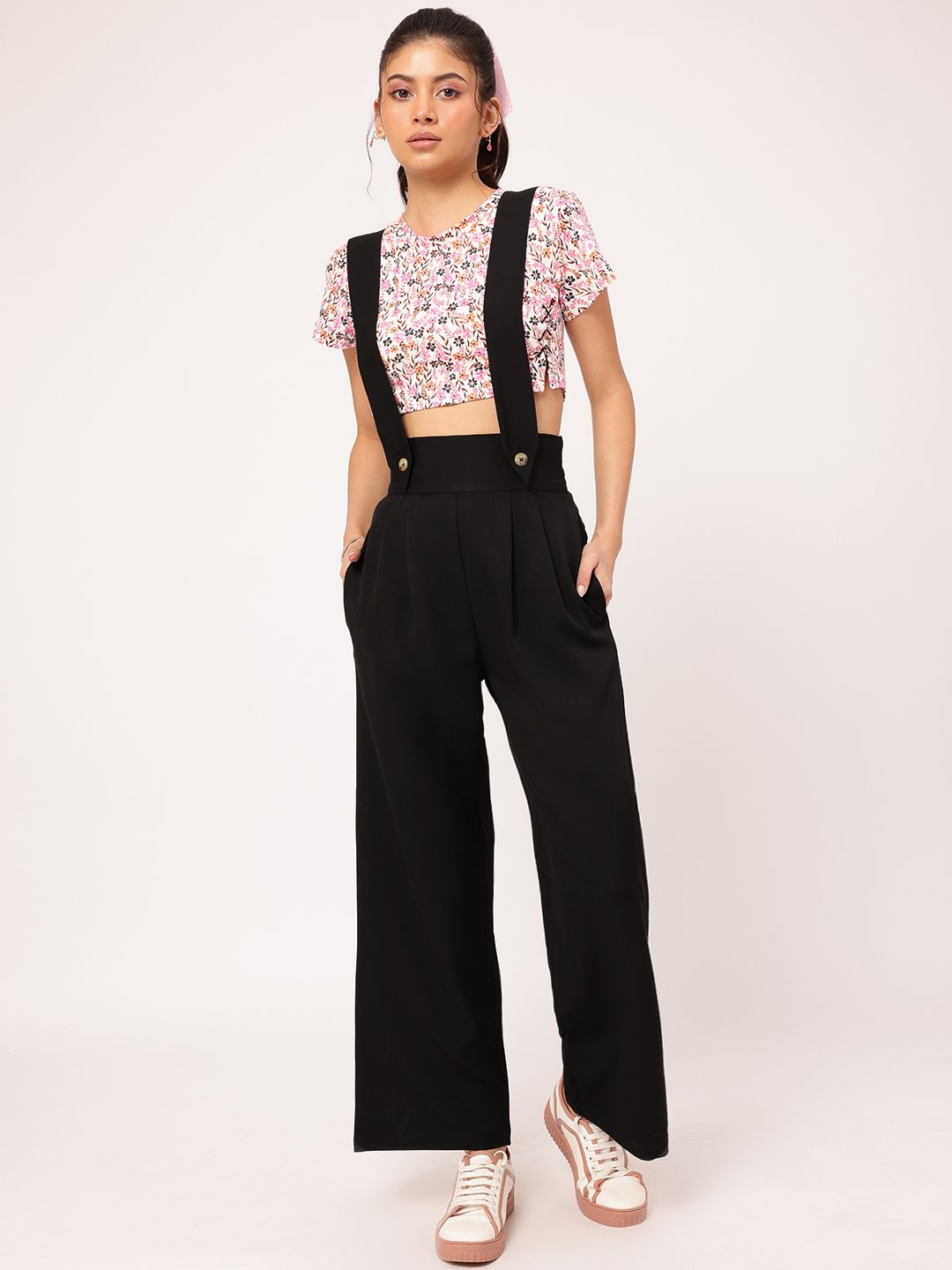 DressBerry Urban Utility Trousers with Suspenders