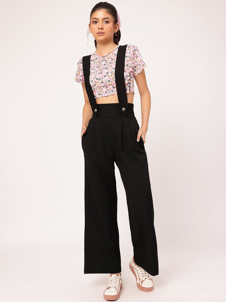 DressBerry Urban Utility Trousers with Suspenders