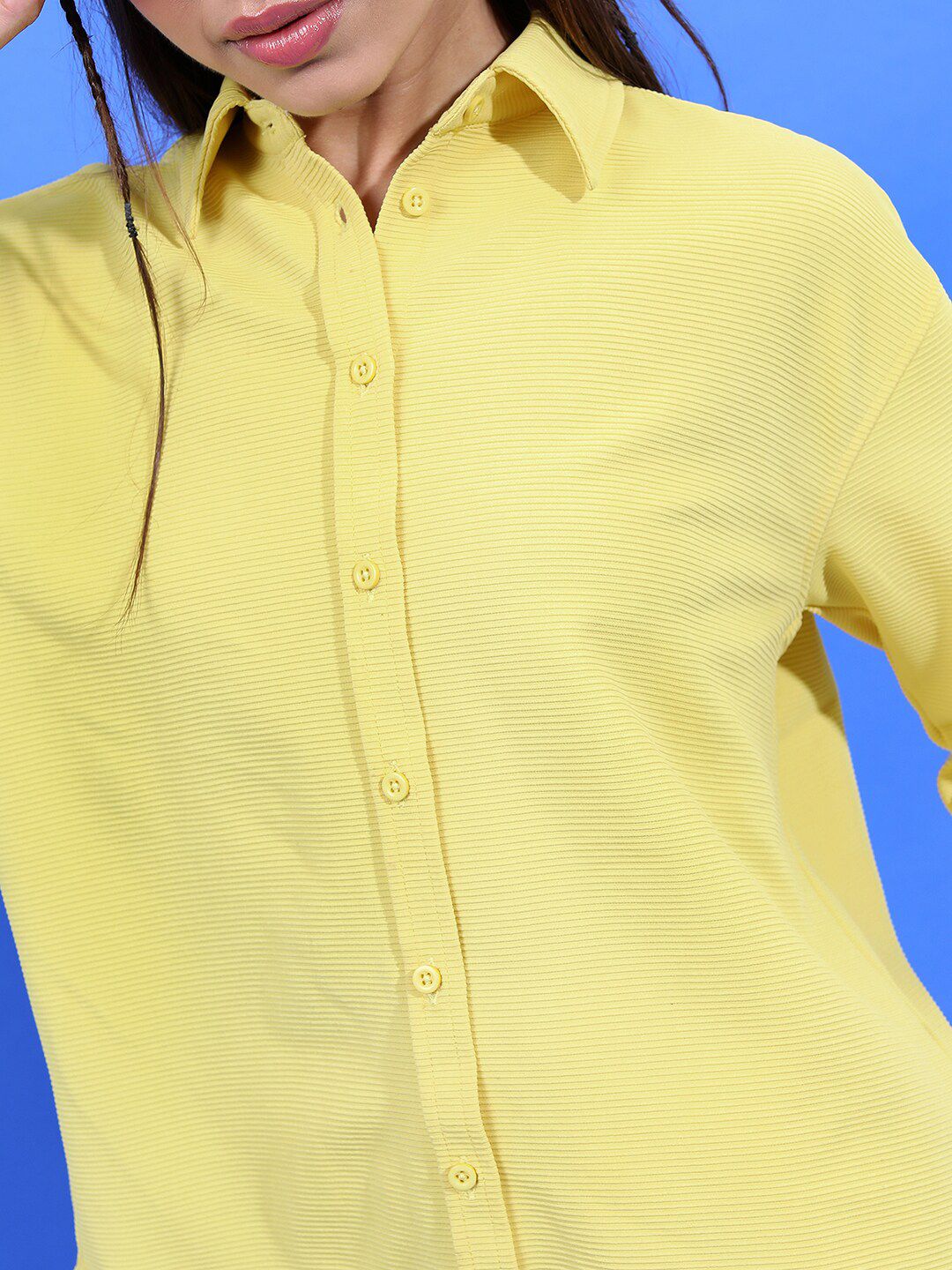 Tokyo Talkies Structured Knitted Shirt & Shorts