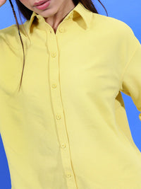 Tokyo Talkies Structured Knitted Shirt & Shorts