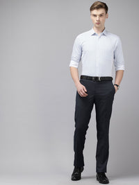 Park Avenue Slim Fit Polka Dot Printed Pure Cotton Formal Shirt