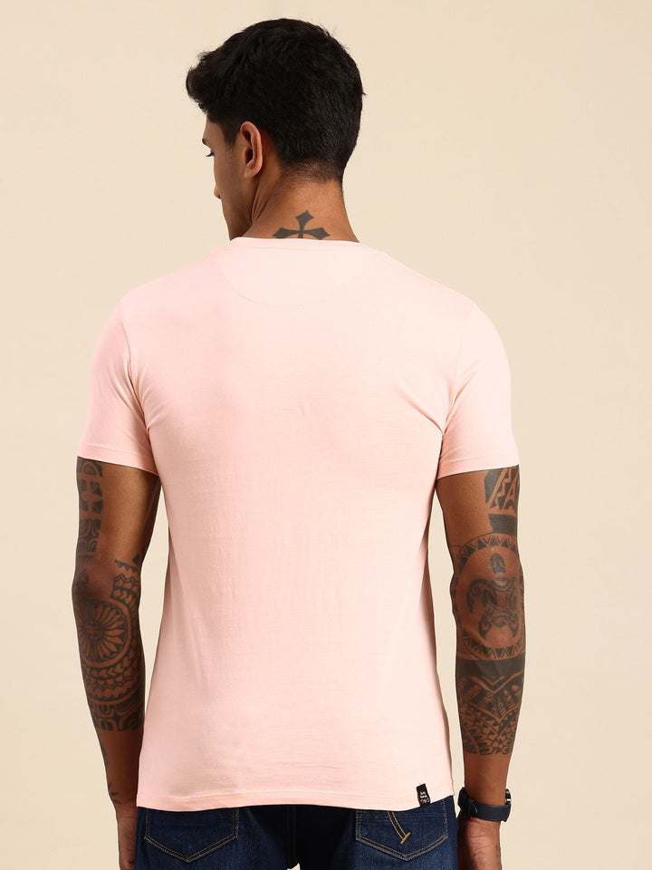 Being Human Brand Logo Printed Pure Cotton T-shirt