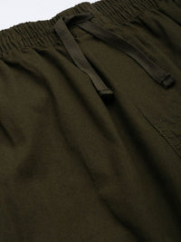 The Indian Garage Co Loose Fit Cargos Trousers