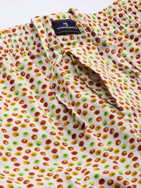 The Indian Garage Co Men Multicoloured Printed Night Suit