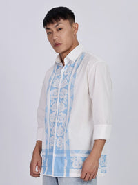 Eszett Men Floral Printed Spread Collar Casual Shirt
