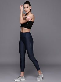 HRX by Hrithik Roshan Women 3/4th Length Rapid-Dry Training Tights