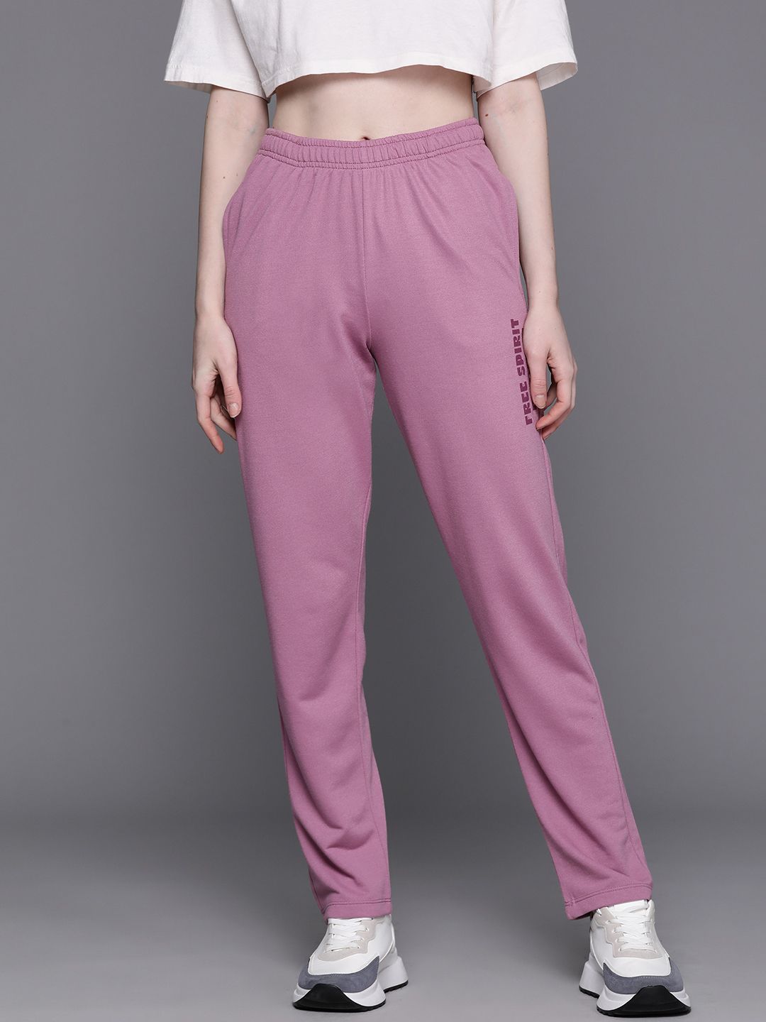 HRX by Hrithik Roshan Women Printed Detail Track Pants