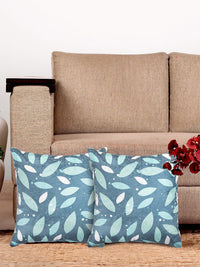 HOSTA HOMES Multicoloured Set of 2 Floral Square Cushion Covers