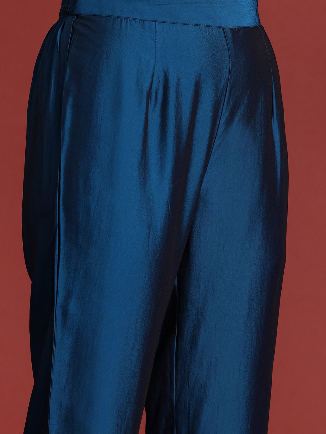 Anouk Regular Gotta Patti Kurta with Trousers & With Dupatta