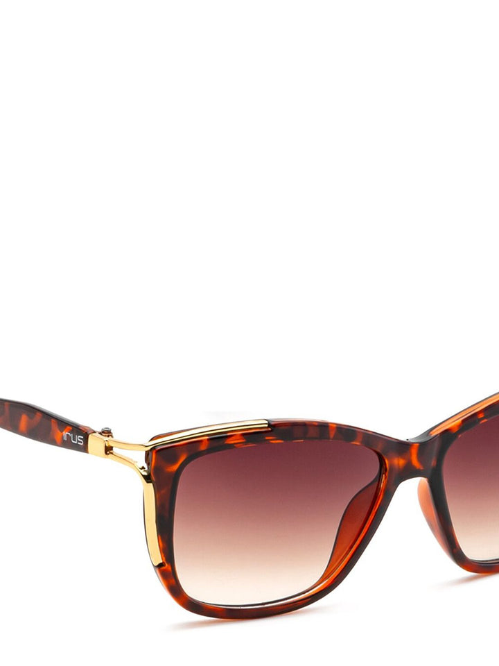 IRUS by IDEE Women Square Sunglasses with UV Protected Lens IRS1208C2SG