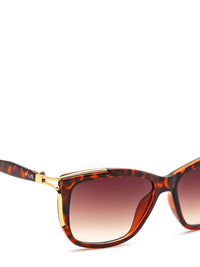 IRUS by IDEE Women Square Sunglasses with UV Protected Lens IRS1208C2SG