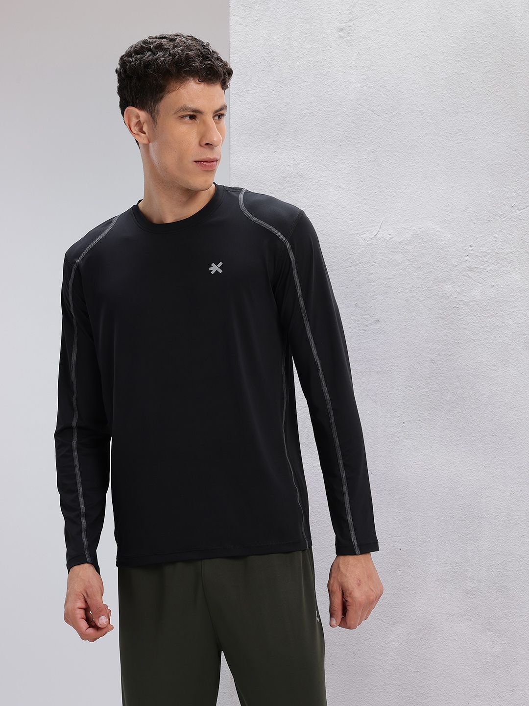 HRX by Hrithik Roshan Men Panelled Training T-shirt