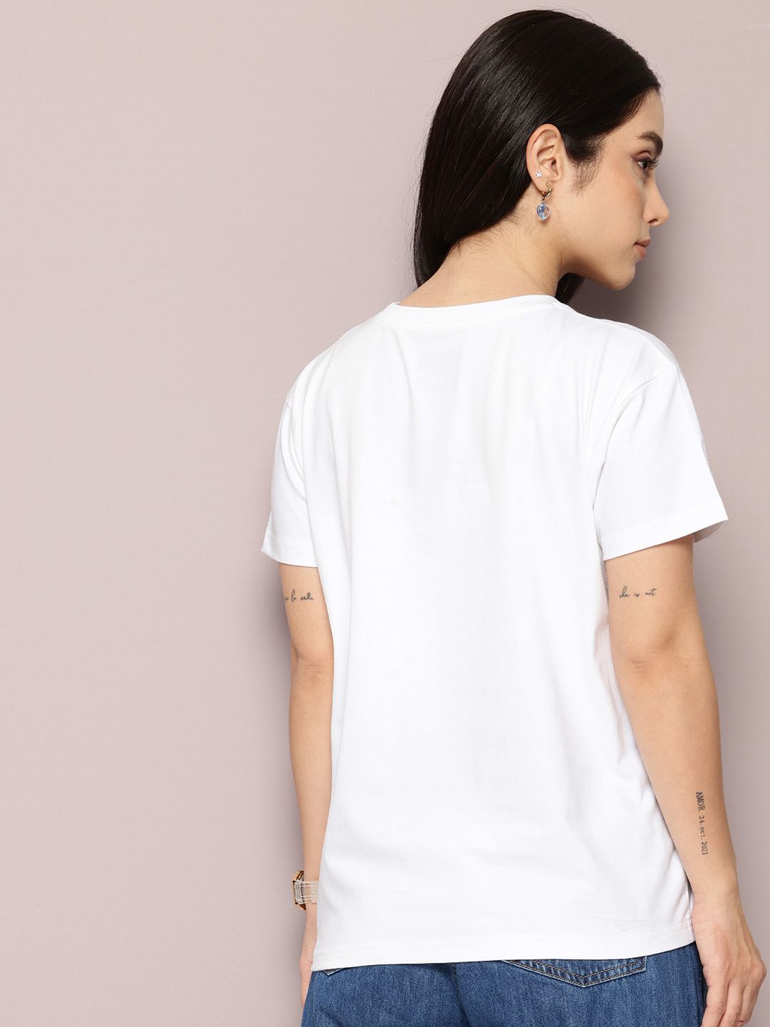 DILLINGER Typography Printed Pure Cotton Boxy T-shirt