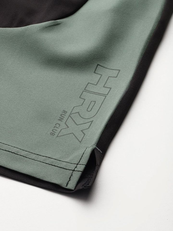 HRX by Hrithik Roshan Men Colourblocked Running Shorts