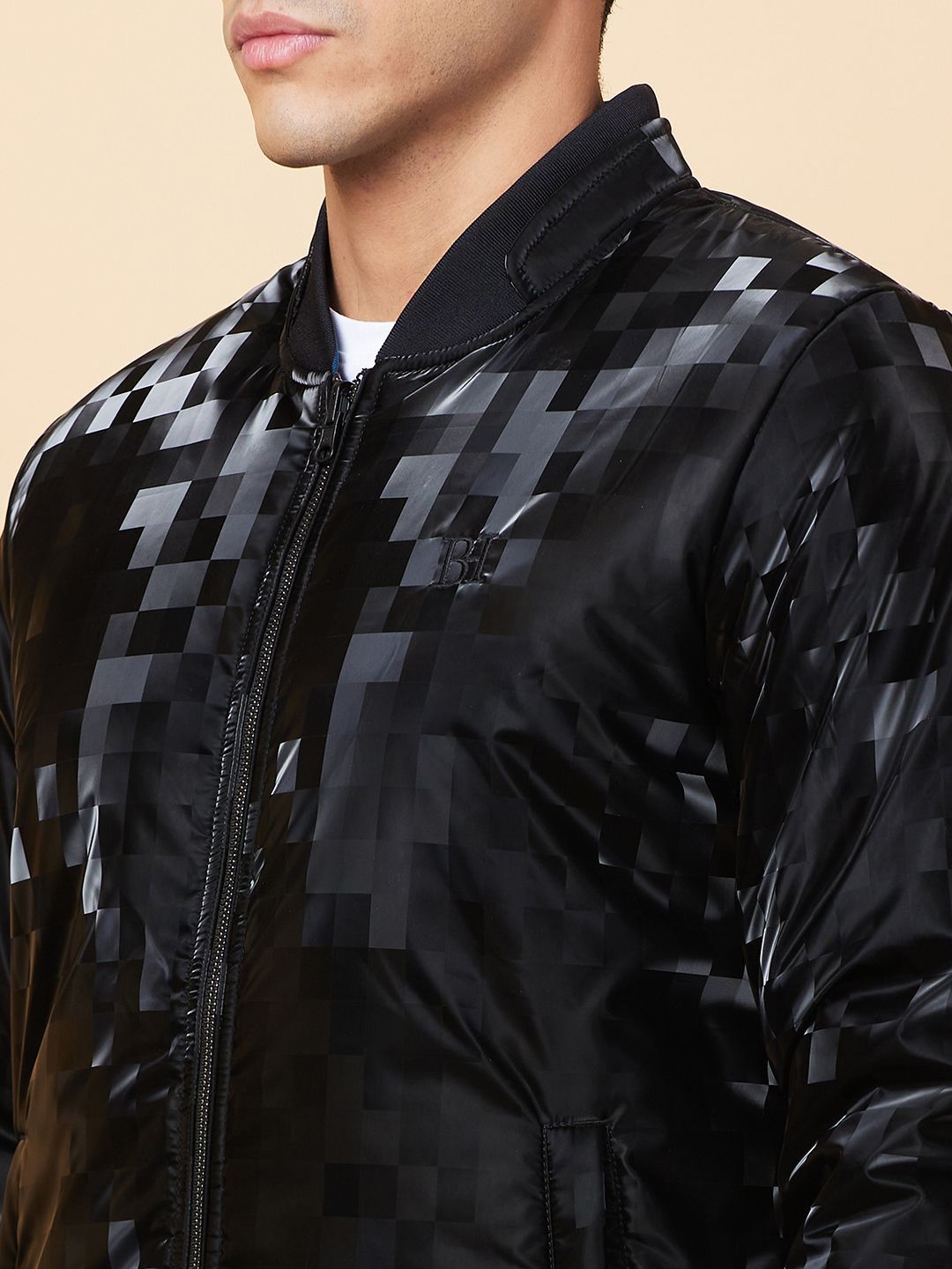 Being Human Checked Reversible Bomber Jacket