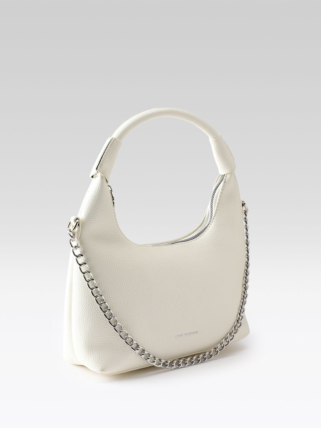 Lino Perros Textured Structured Shoulder Bag