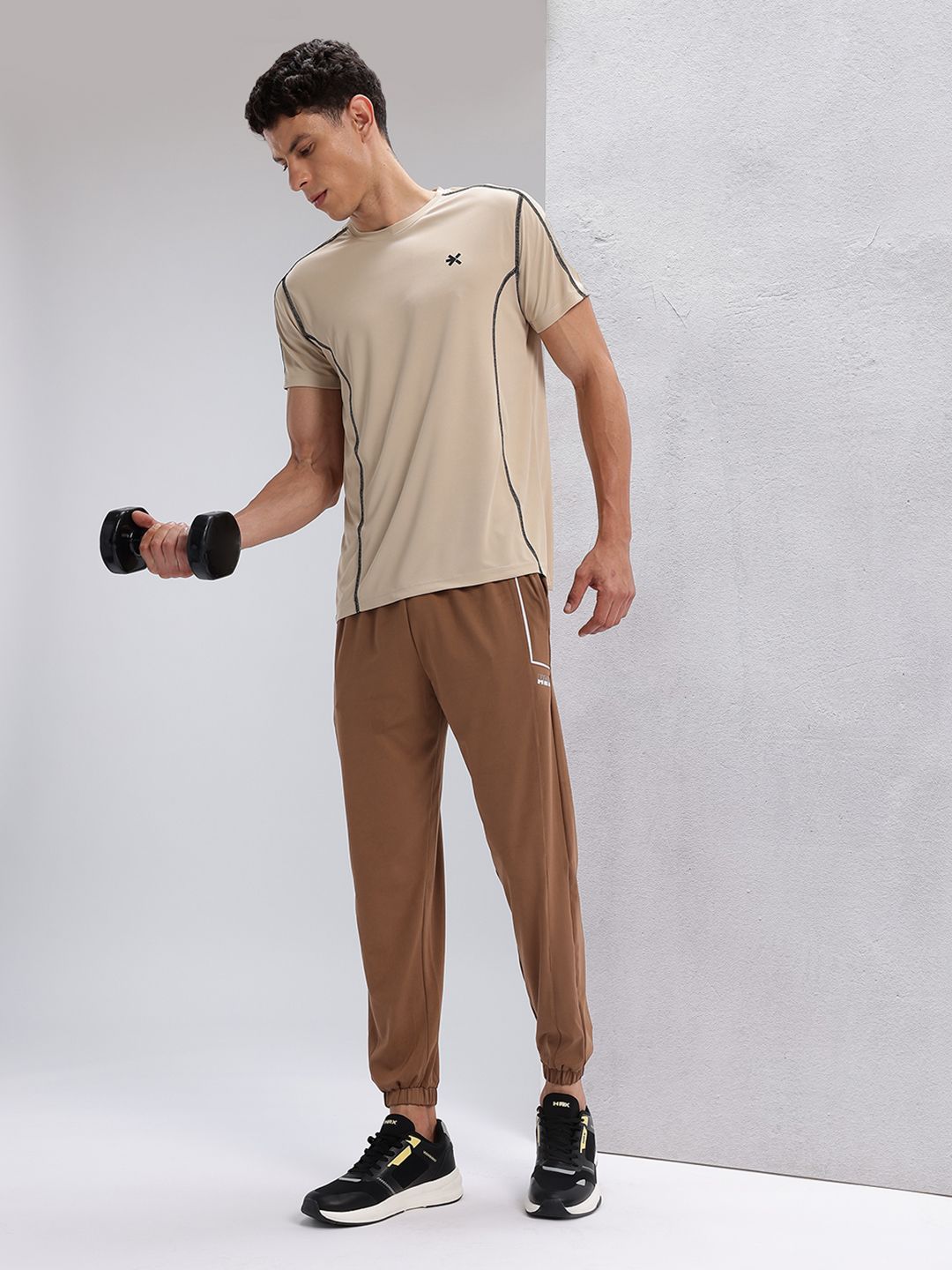 HRX by Hrithik Roshan Men Mid-Rise Rapid-Dry Training Joggers