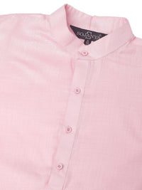 SOJANYA Men Pink Kurta