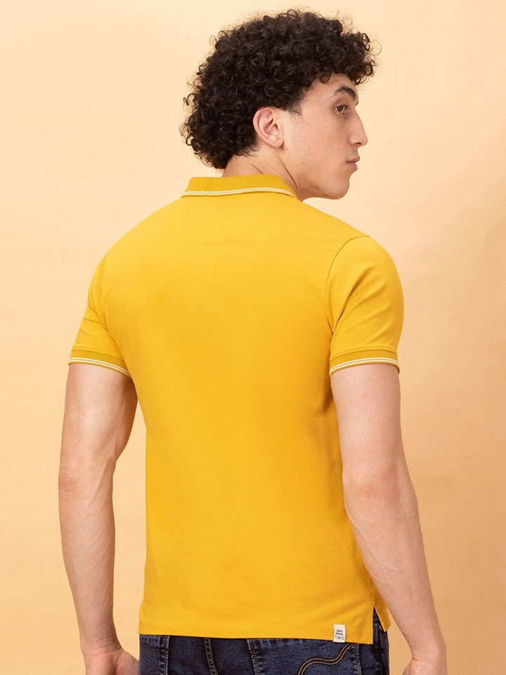 Being Human Men Polo Collar T-shirt