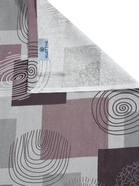 Moda Rapido X KLOTTHE Purple Printed Pure Cotton Single Bedsheet With Pillow Covers
