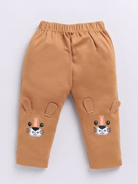 Moms Love Infant Boys Applique Detail T-Shirt With Trousers