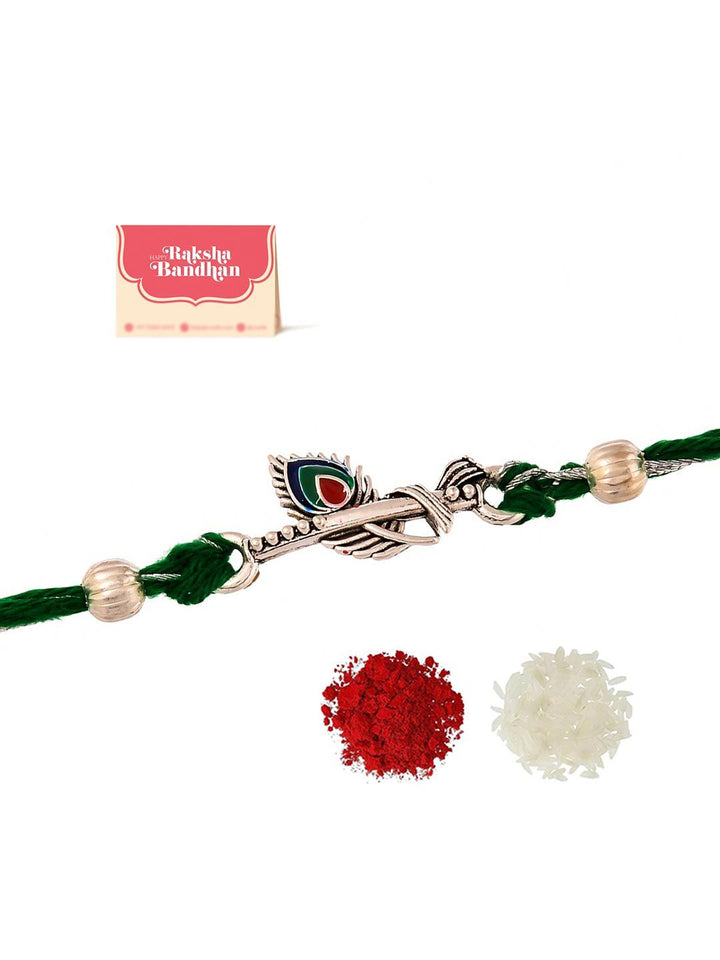 Voylla Lord Krishna Motif Benang Ilahi Rakhi