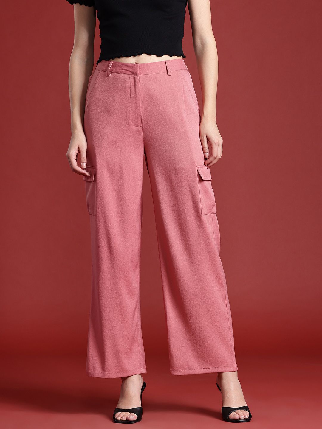 all about you Women Cargo Pockets Trousers