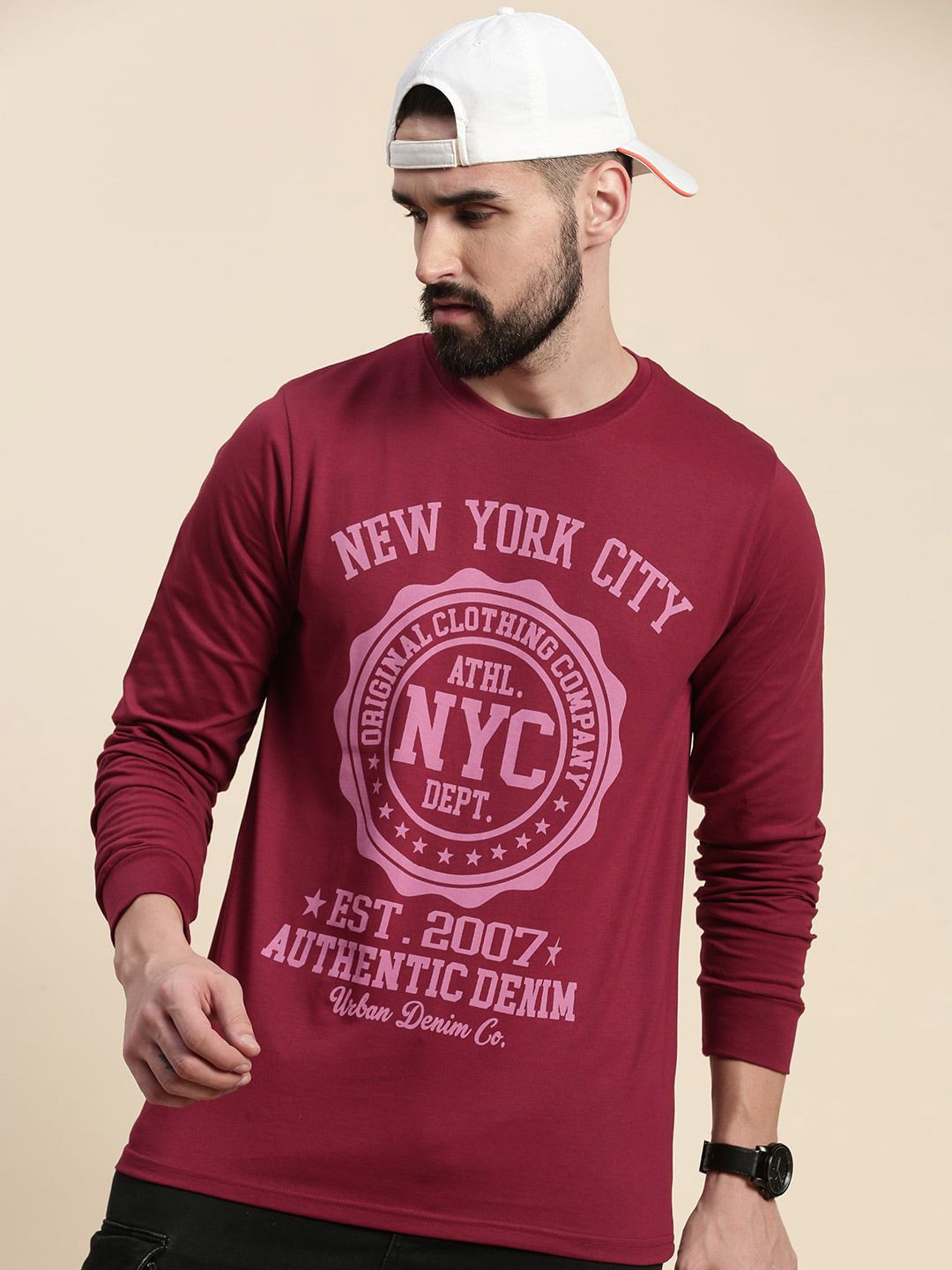 DILLINGER Typographic Printed Pure Cotton T-shirt