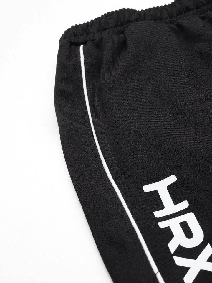 HRX oleh Hrithik Roshan Men Monochrome Ditarukan Detail Gaya Hidup Seluar