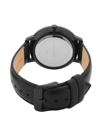 French Connection Men Black Analogue Watch